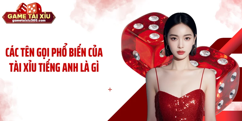 Các tên gọi phổ biến của Tài xỉu tiếng Anh là gì