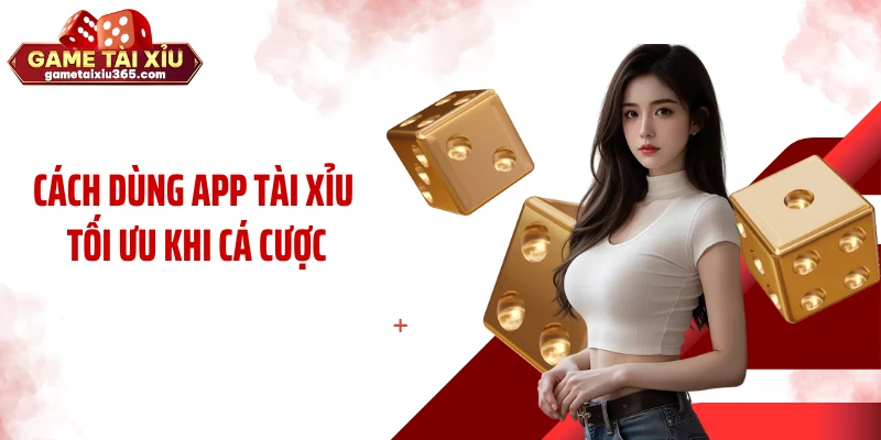 Cách dùng app tài xỉu tối ưu khi cá cược